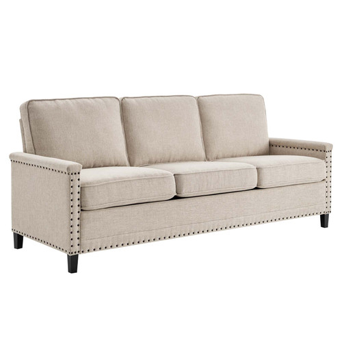 Ashton Upholstered Fabric Sofa EEI-4982-BEI