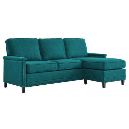 Ashton Upholstered Fabric Sectional Sofa EEI-4994-TEA