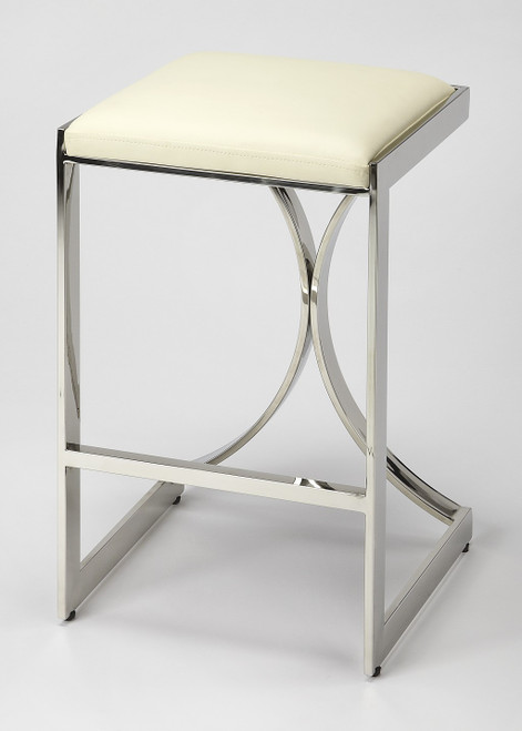 Silver Plated Counter Stool (389116)