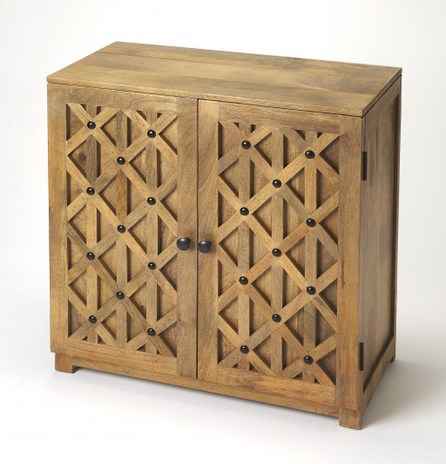 Corona Mango Wood Console Cabinet (389739)