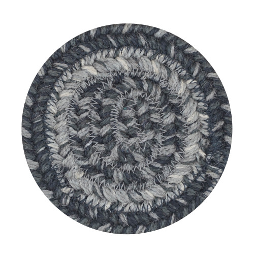4" Coaster Round Flint Hill Jute Braided Accessories - Pack Of 8 (590831)