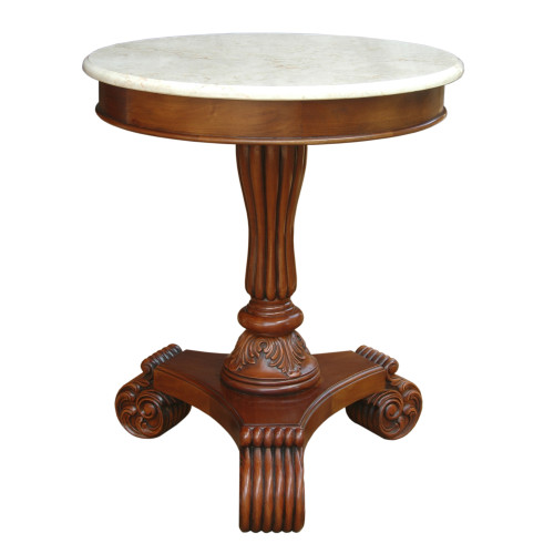 Bella Side Table With Marble Top (ST-139M)