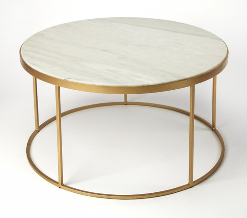 White Marble Coffee Table (389941)