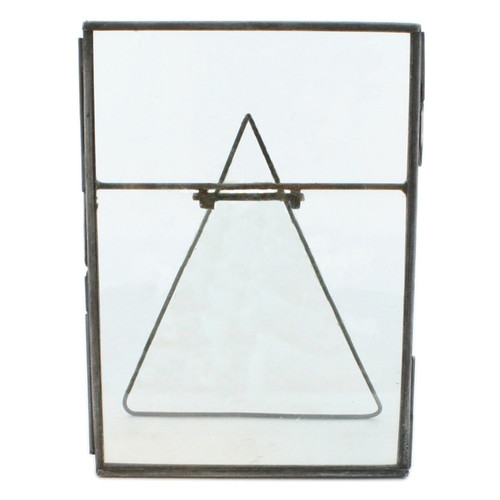 5X7 Silver Metal Vertical Glass Frame (394415)