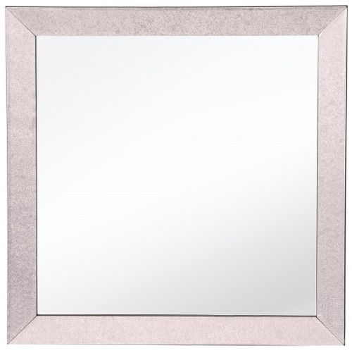 Grey Square Glass Mirror (396585)