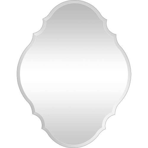 Scalloped Convex Glass Mirror (396617)