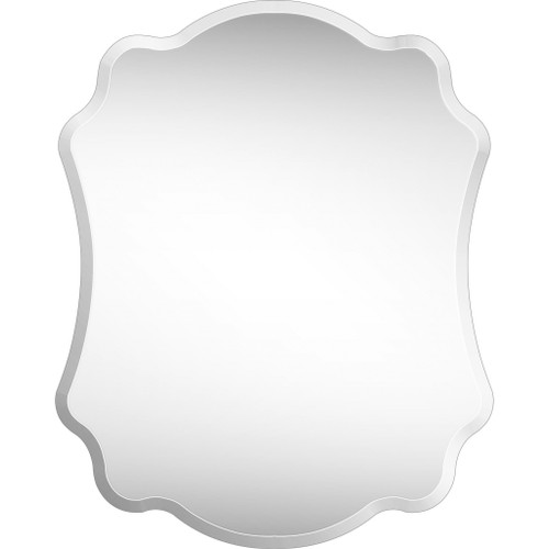 Scalloped Concave Glass Mirror (396618)