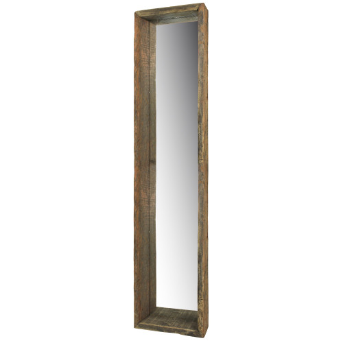 Wooden Mirrored Shelf (396709)