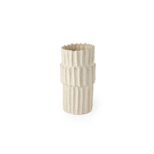 14" Jumbo Organic Textured Sand Vase (397585)