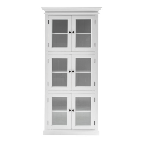 Classic White Three Level Storage Cabinet (397839)