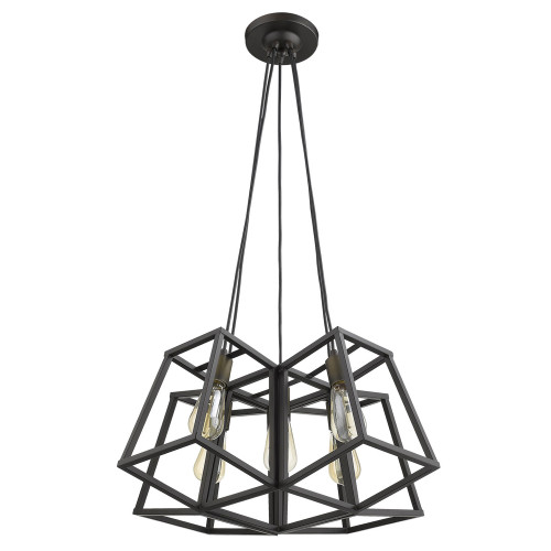 Tiberton 5-Light Oil-Rubbed Bronze Chandelier (398250)