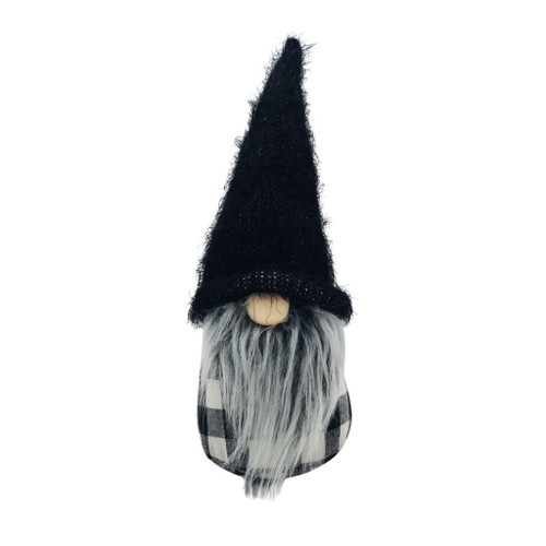 Black And White Buffalo Check Groovy Gnome (399322)