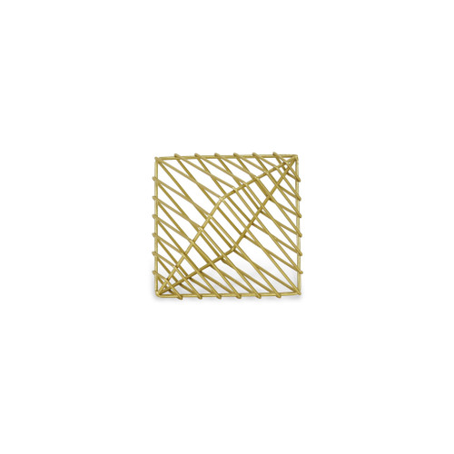 Petite Gold Metal Decorative Sculpture (399632)
