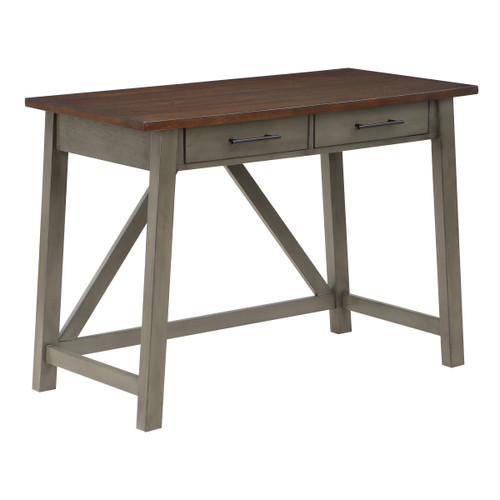 Milford Rustic Writing Desk - Slate Grey (MF4221-SGW)