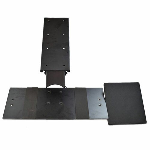 Black Ergonomic Under Desk Pull Out Keyboard Tray (397720)