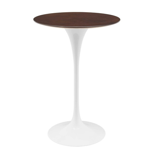 Lippa 28" Bar Table - White Cherry Walnut EEI-5199-WHI-CHE