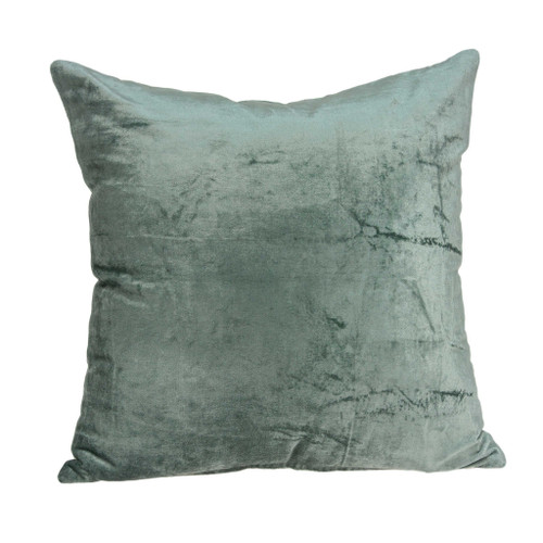 18" X 0.5" X 18" Transitional Sea Foam Solid Pillow Cover (333846)