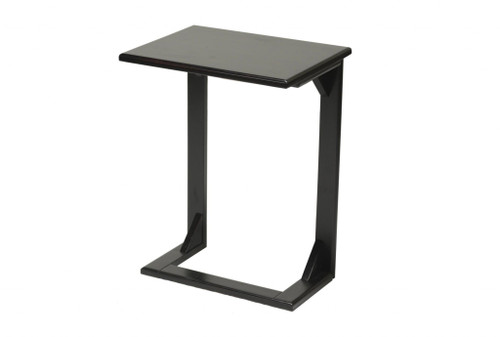 18" X 14" X 24" Black Hardwood Table (356108)