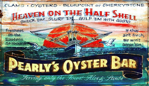 Oyster Bar Wall Art (401584)