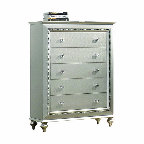 18" X 38" X 54" Champagne Wood Chest (347172)