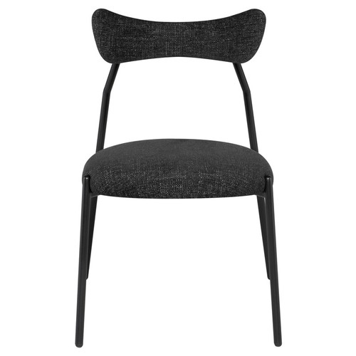 Dragonfly Dining Chair - Tweed Shadow/Black (HGDA754)