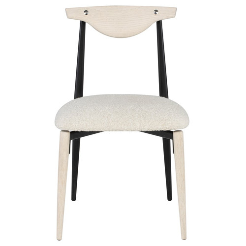 Vicuna Dining Chair - Boucle Beige/Faded (HGDA771)
