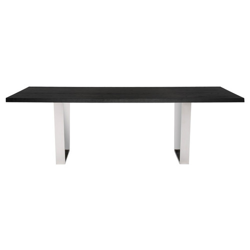 Versailles Dining Table - Onyx/Silver (HGNA631)