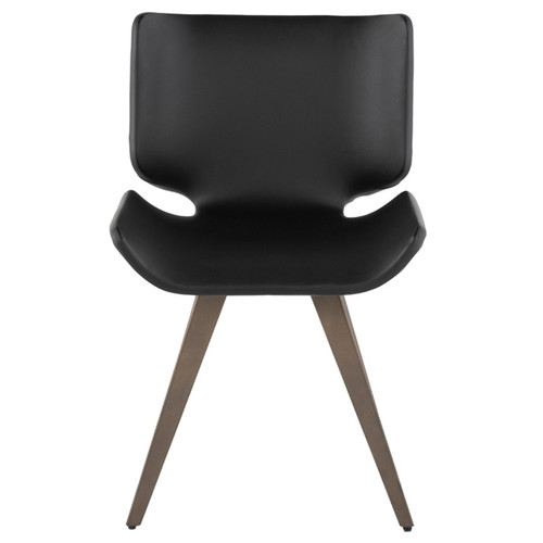 Astra Dining Chair - Black/Bronze (HGNE127)