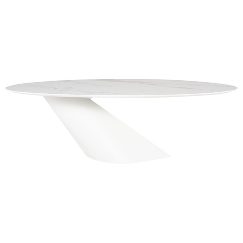 Oblo Dining Table - White/White (HGNE283)