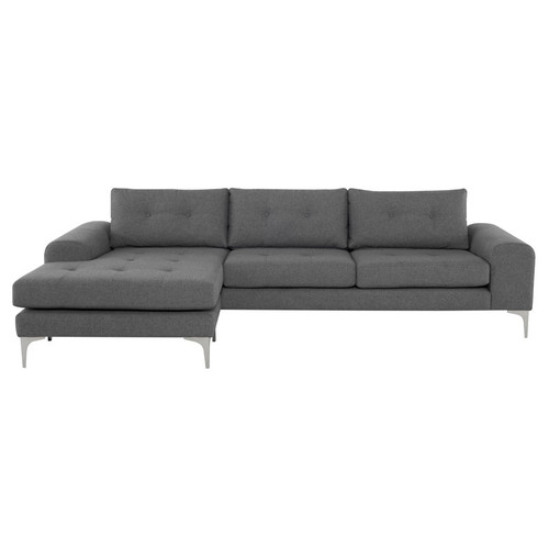 Colyn Sectional - Shale Grey/Silver (HGSC349)