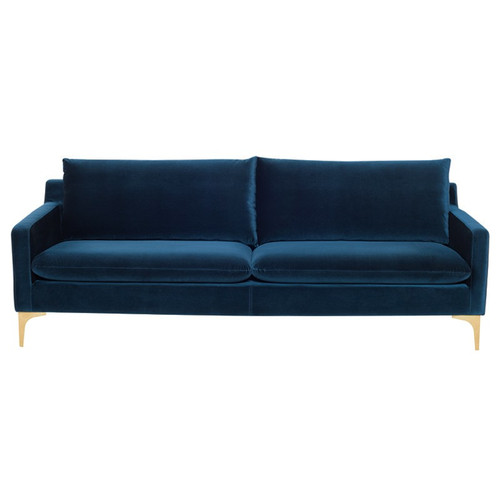 Anders Sofa - Midnight Blue/Gold (HGSC493)