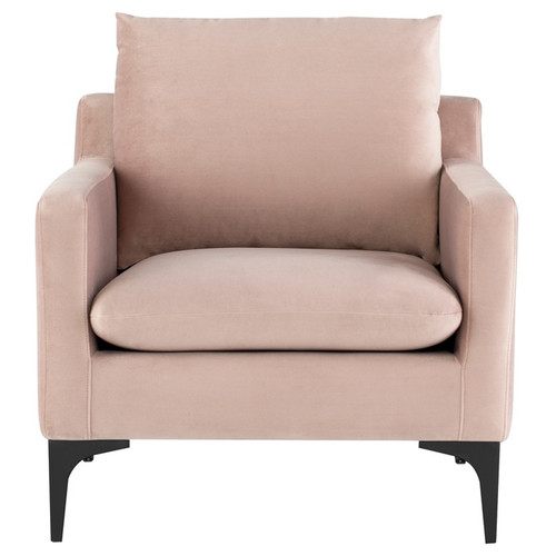 Anders Occasional Chair - Blush/Black (HGSC581)