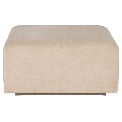 Lilou Ottoman - Almond/Black (HGSC866)