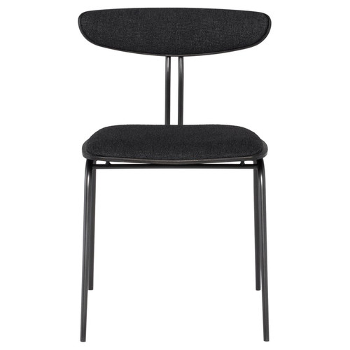 Giada Dining Chair - Activated Charcoal/Black (HGSR791)