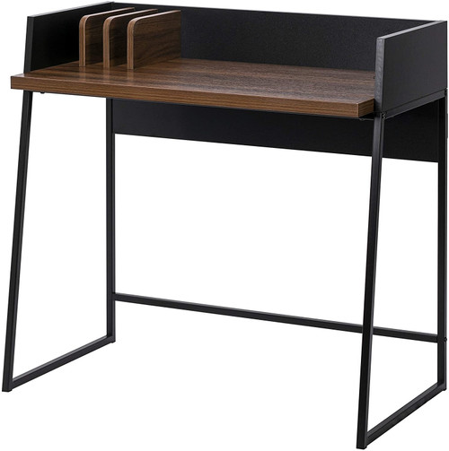 Contemporary Brown And Black Computer And Writing Desk (474693)