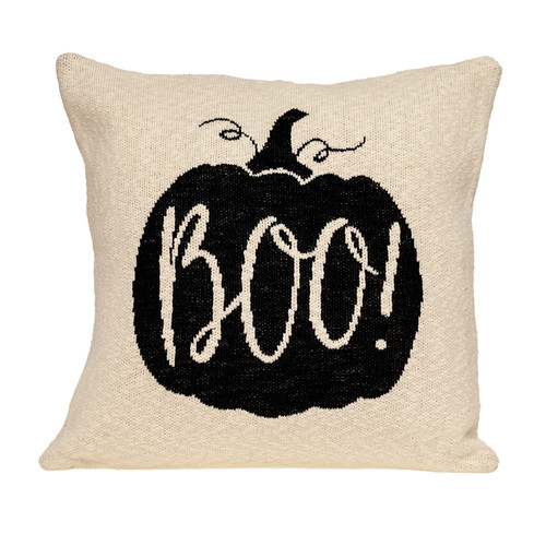 Parkland Collection Baby Boo Transitional Cream Throw Pillow (476193)