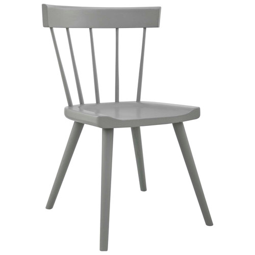 Sutter Wood Dining Side Chair - Light Gray EEI-4650-LGR