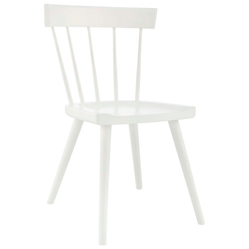 Sutter Wood Dining Side Chair - White EEI-4650-WHI