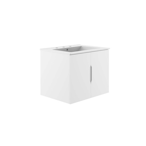 Vitality 24" Bathroom Vanity - White White EEI-5782-WHI-WHI