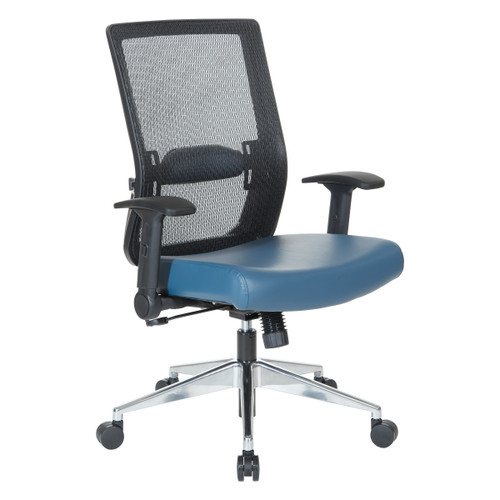 Matrix Back Managers Chair - Black / Blue (867A-1P91F2-R105)