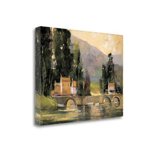 29" Picturesque Countryside Scene Gallery Wrap Canvas Wall Art (425712)