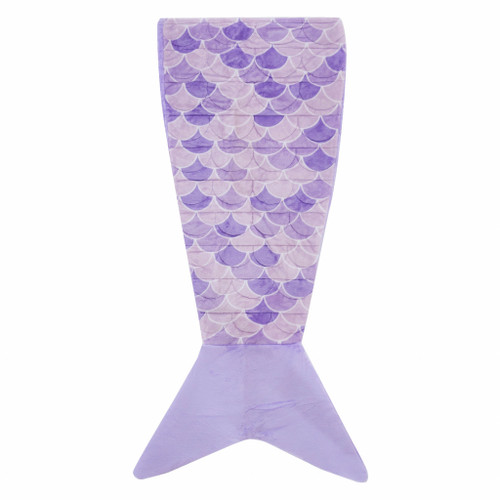 Purple Mermaid Tail Weighteded Throw Blanket (478018)