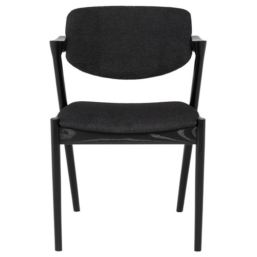 Kalli Dining Chair - Activated Charcoal/Onyx (HGNH108)