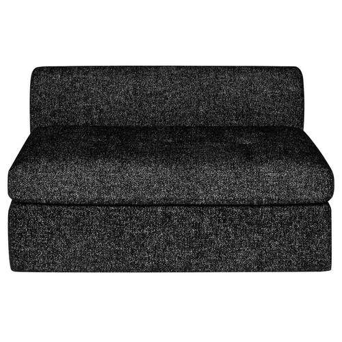 Lola Modular Armless Sofa - Salt & Pepper/Black (HGSN320)