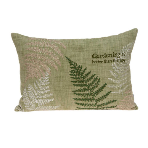 20" X 6" X 14" Tropical Green Pillow Cover With Poly Insert (334159)