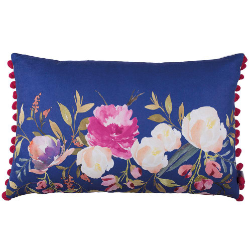 20"X 12" Flower Rectangle Vase Printed Decorative Throw Pillow Cover (355244)
