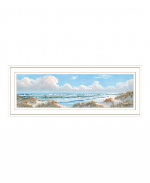Seascape I 3 White Framed Print Wall Art (416222)