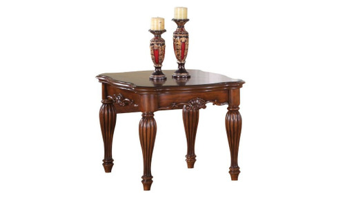 24" Cherry Manufactured Wood Rectangular End Table (486344)
