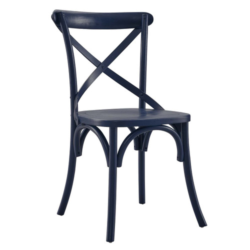 Gear Dining Side Chair - Midnight Blue EEI-5564-MID