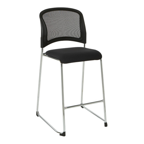 Tall Stacking Visitors Chair - Black (88627C2-30)